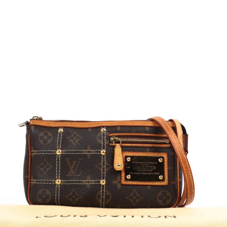 【LOUIS VUITTON】リジット ルイゼット Louis Vuitton Monogram Rivets Crossbody Bag ○ Labellov ○ Buy and