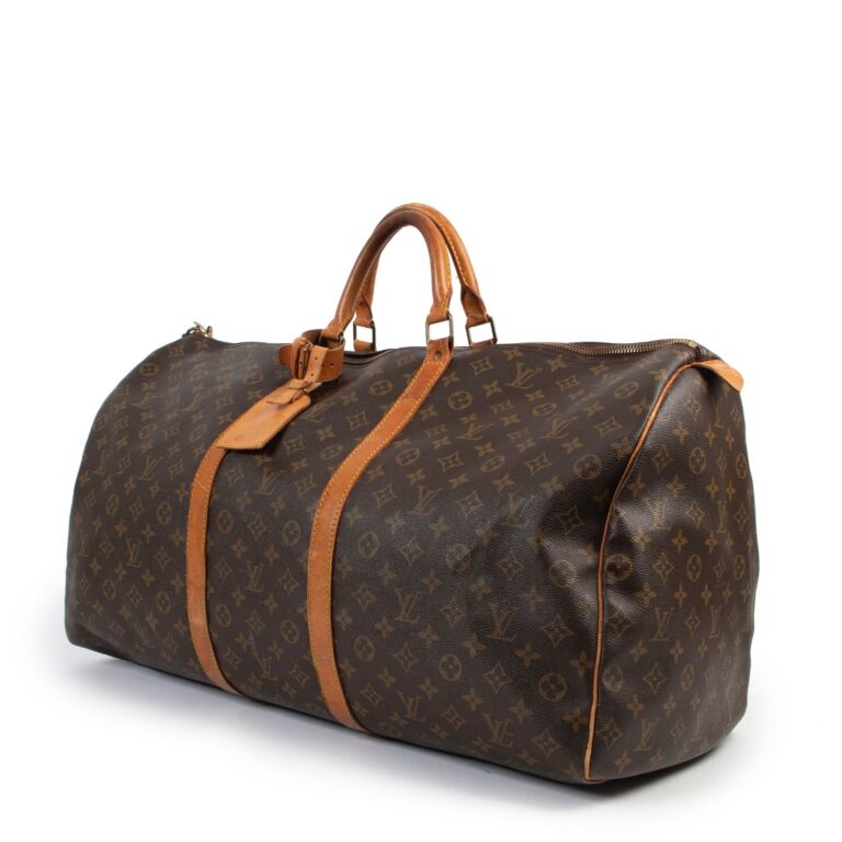 Louis Vuitton Keepall 60 Monogram Canvas Travel Bag Labellov