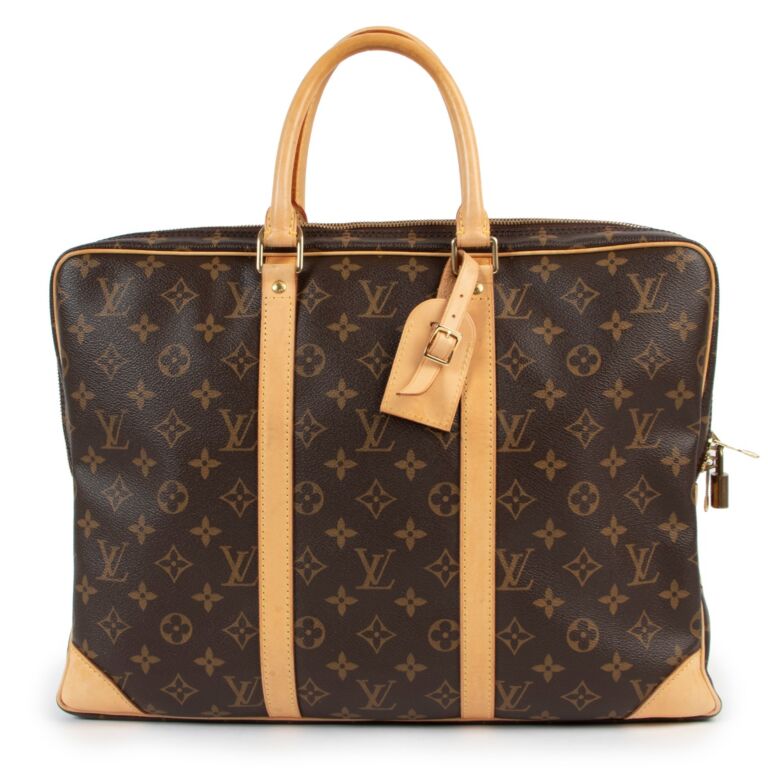 Louis Vuitton Porte-documents Voyage Pm Business Bag Authenticated By Lxr