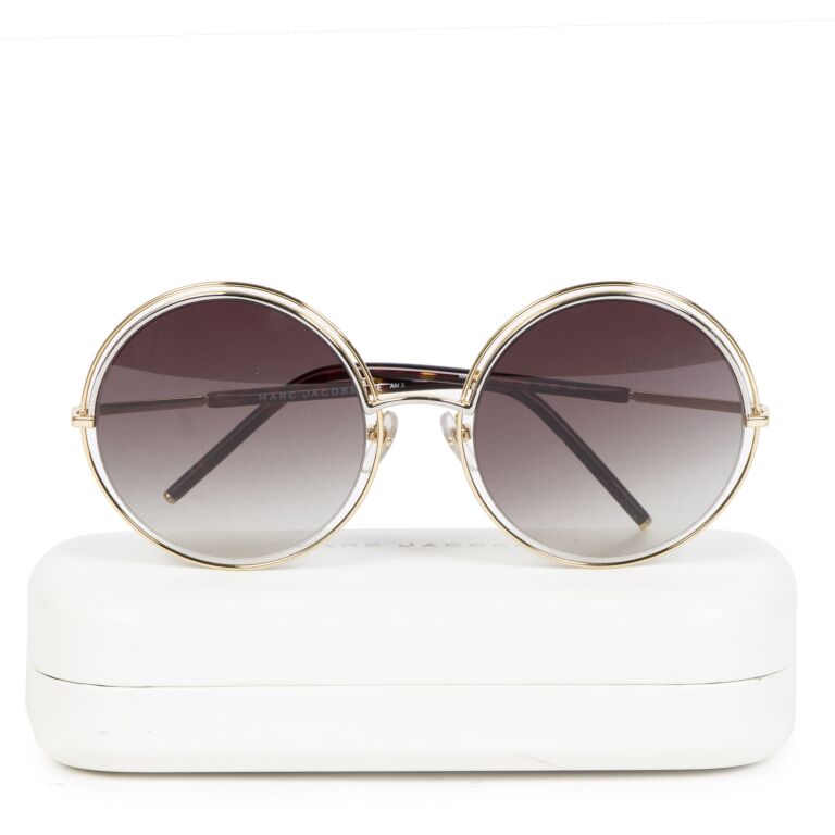 品多く 11s Marc Jacobs Marc Round and Buy ○ Labellov ○ Sunglasses 腕時計