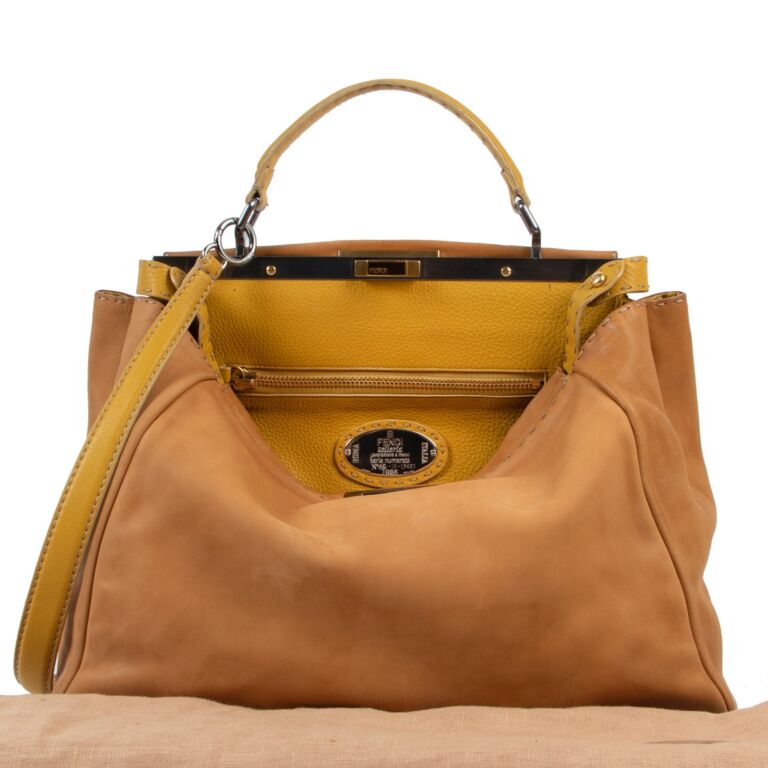 Fendi peekaboo orange clearance