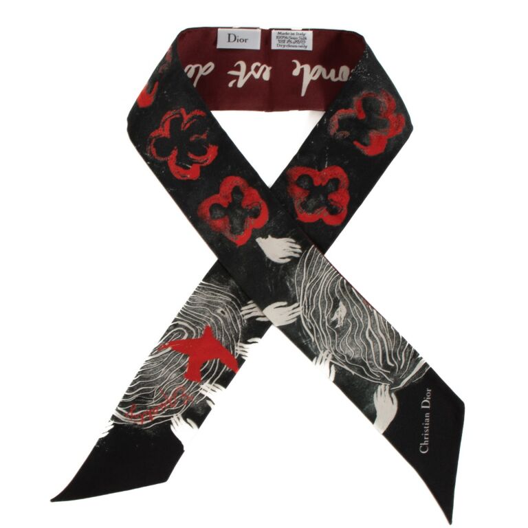 Christian Dior Silk Mitzah Scarf ○ Labellov ○ Buy and Sell