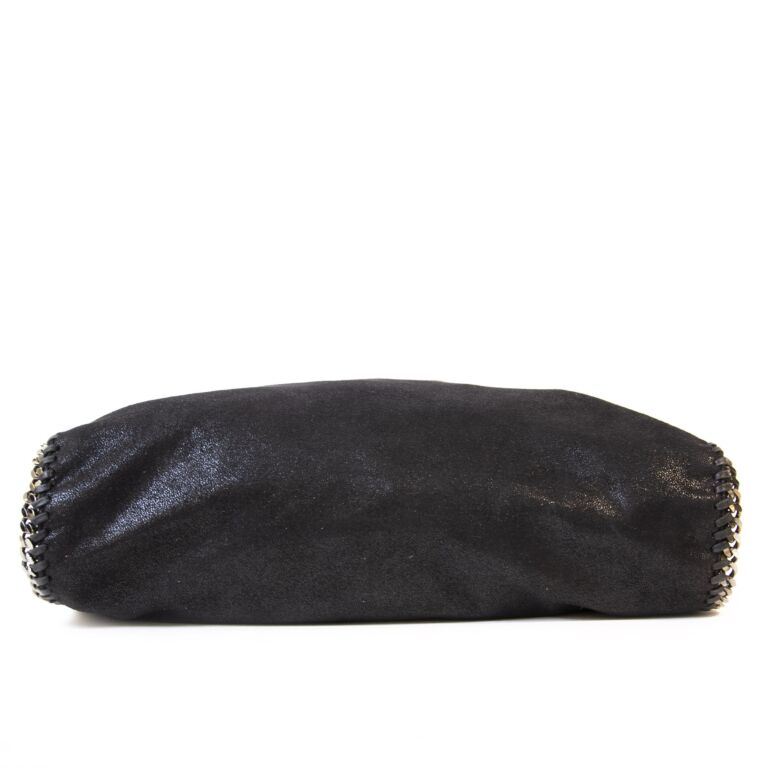 【関税&送料込】Stella Mccartney Stella Mccartney Black Shag Stella McCartney Black Shaggy Dear Faux Leather Large