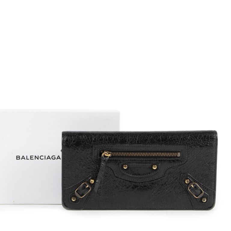 Balenciaga sales black wallet