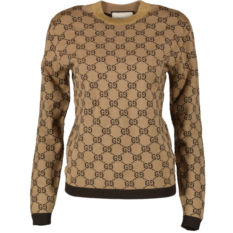 Gucci GG Logo Wool Jumper size S Labellov Buy and Sell
