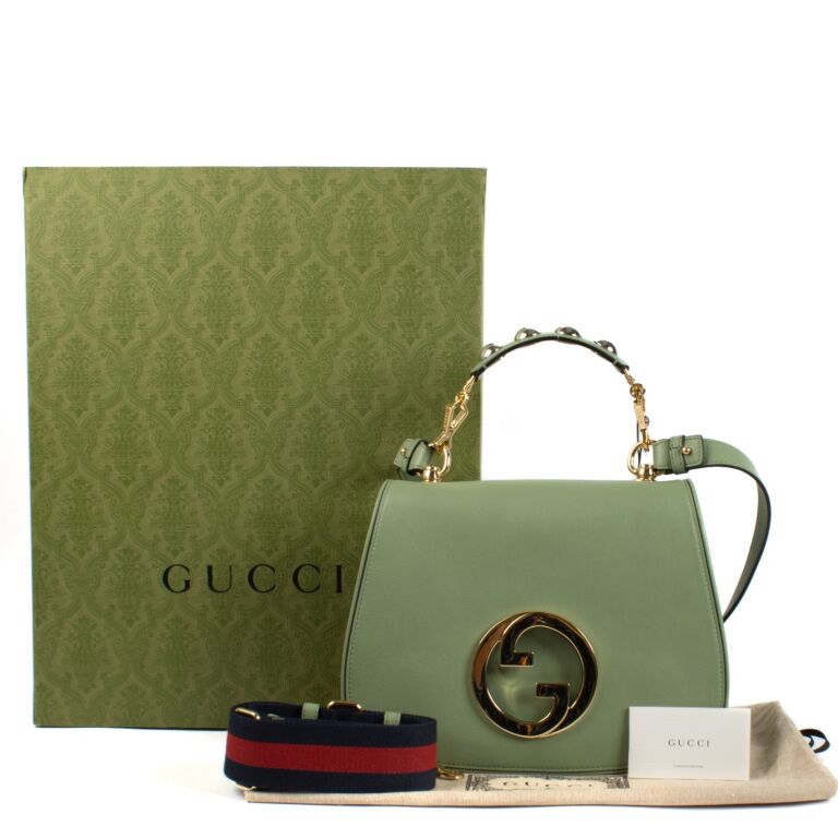 Gucci Green Medium Blondie Bag ○ Labellov ○ Buy and Sell