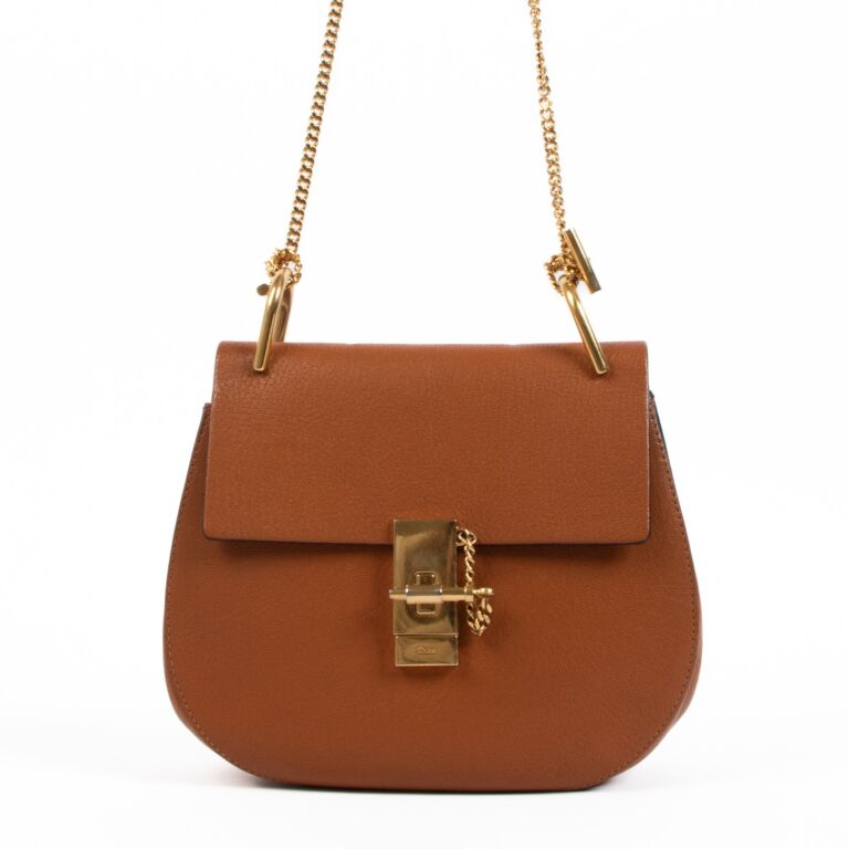 Chloe drew bag tan discount