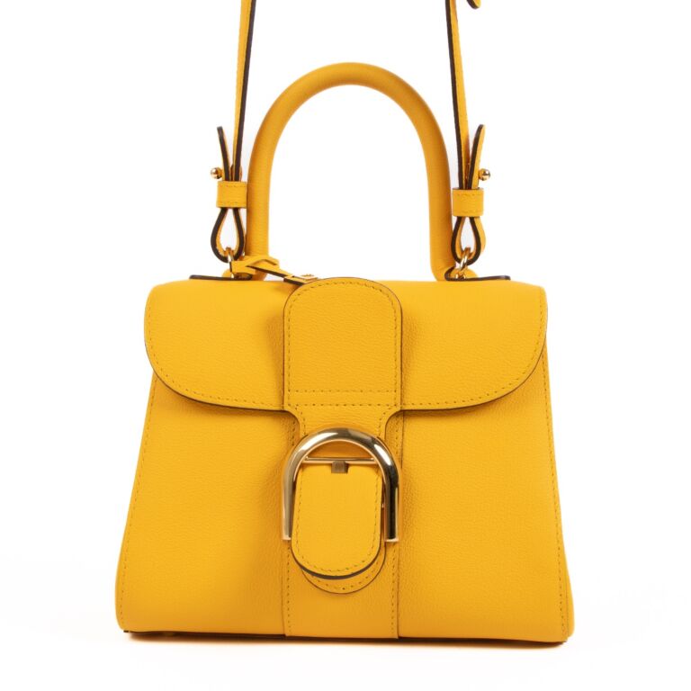Delvaux Brillant Mini Safran Rodeo Calf Labellov Buy and