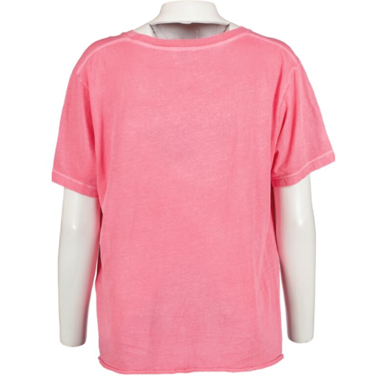 Saint Laurent Pink Rive Gauche T-shirt ○ Labellov ○ Buy
