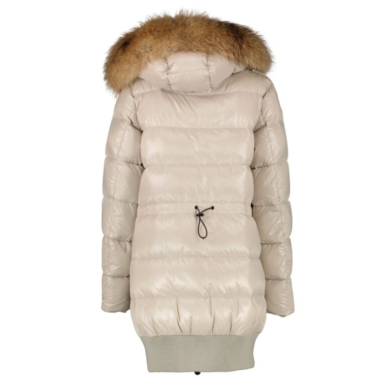 Moncler Pearly White Loire Down Jacket - Size 3 ○ Labellov ○ Buy