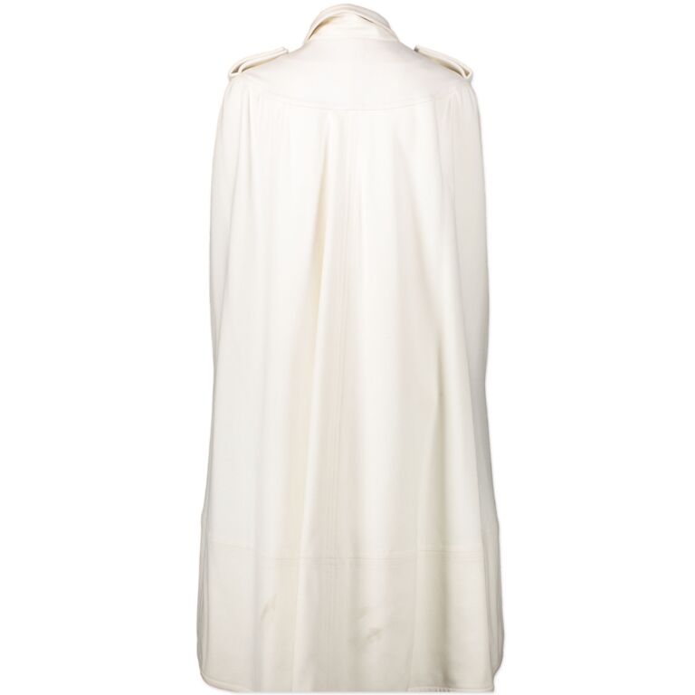 Versace White Cape - IT44 ○ Labellov ○ Buy and Sell Authentic Luxury
