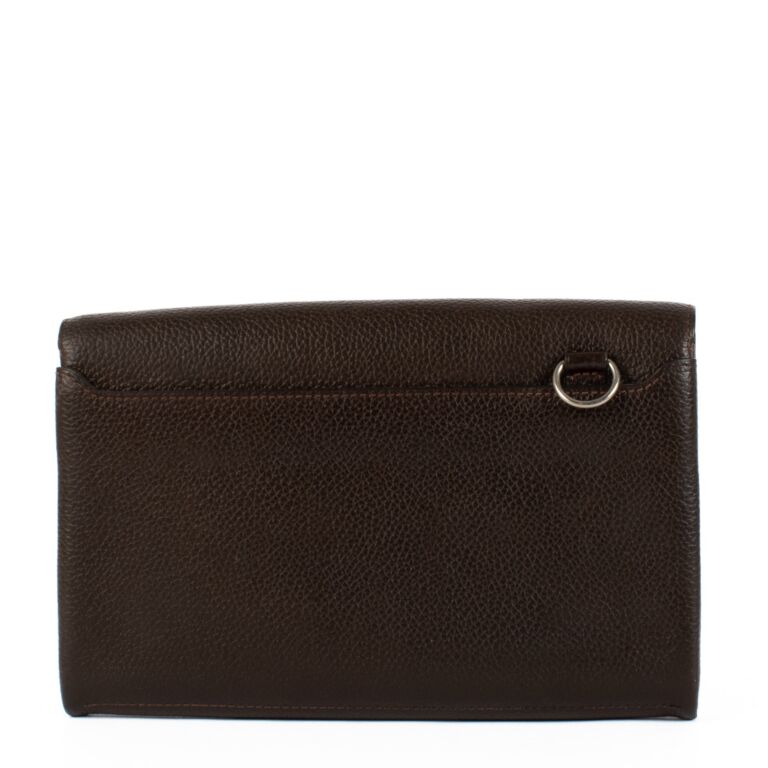 Delvaux Brown Wallet ○ Labellov ○ Buy and Sell Authentic