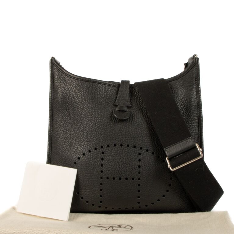 Hermes evelyne bag black hot sale