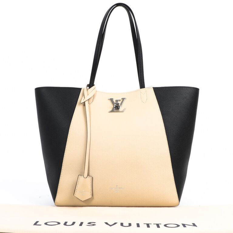 Louis Vuitton Black Lockme Go Top Handle Bag ○ Labellov ○ Buy and Sell  Authentic Luxury