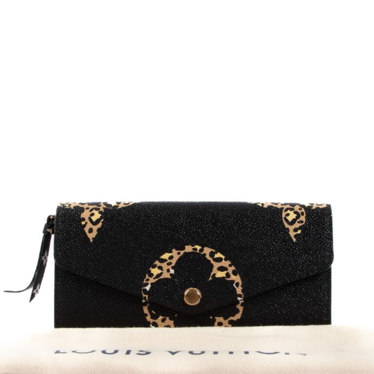 Louis Vuitton Sarah Monogram Jungle Wallet Labellov Buy and Sell Authentic Luxury