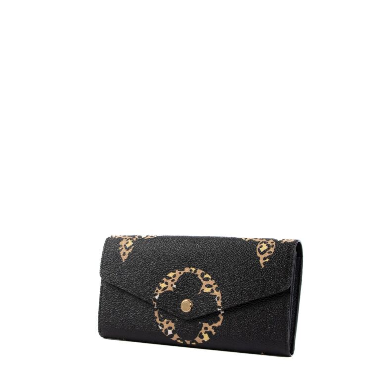 Louis Vuitton Sarah Monogram Jungle Wallet ○ Labellov
