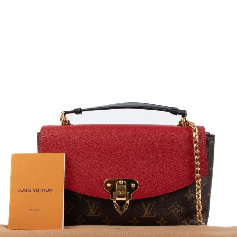 Louis Vuitton Saint Placide Red Cerise Shoulder Bag