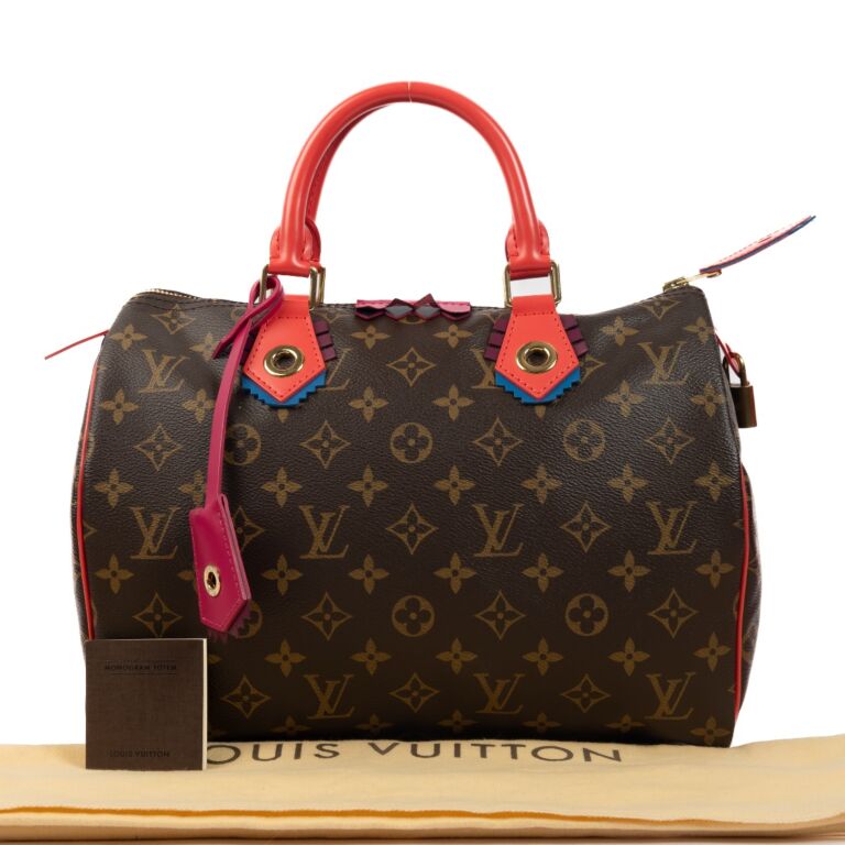 Louis Vuitton Monogram Limited Edition Totem Speedy 30 ○ Labellov ○ Buy and  Sell Authentic Luxury