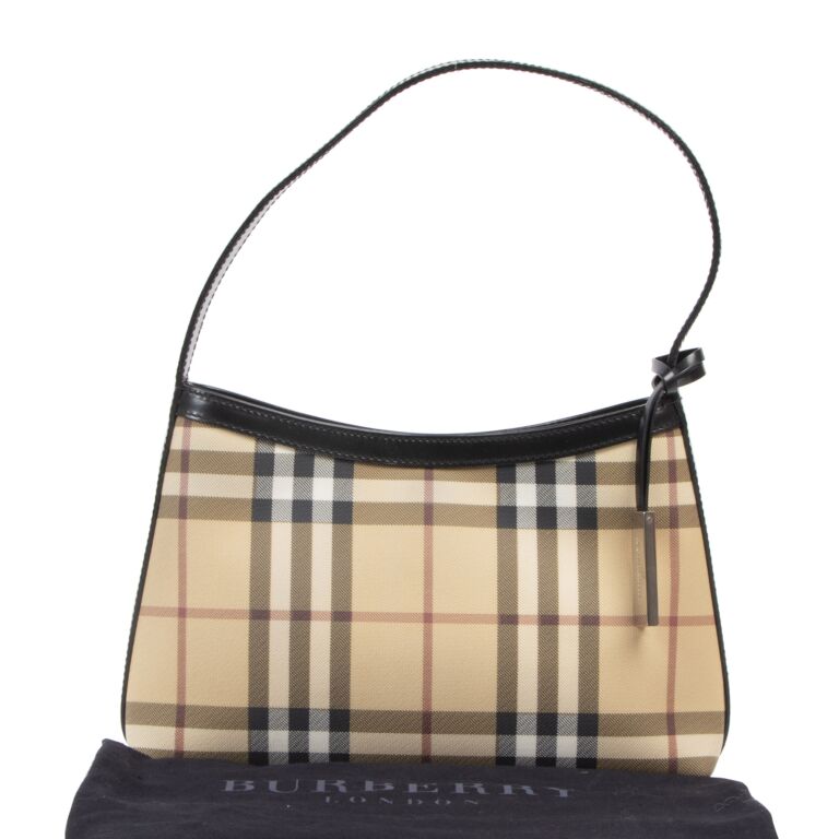 Burberry Nova Check Vintage Shoulder Bag