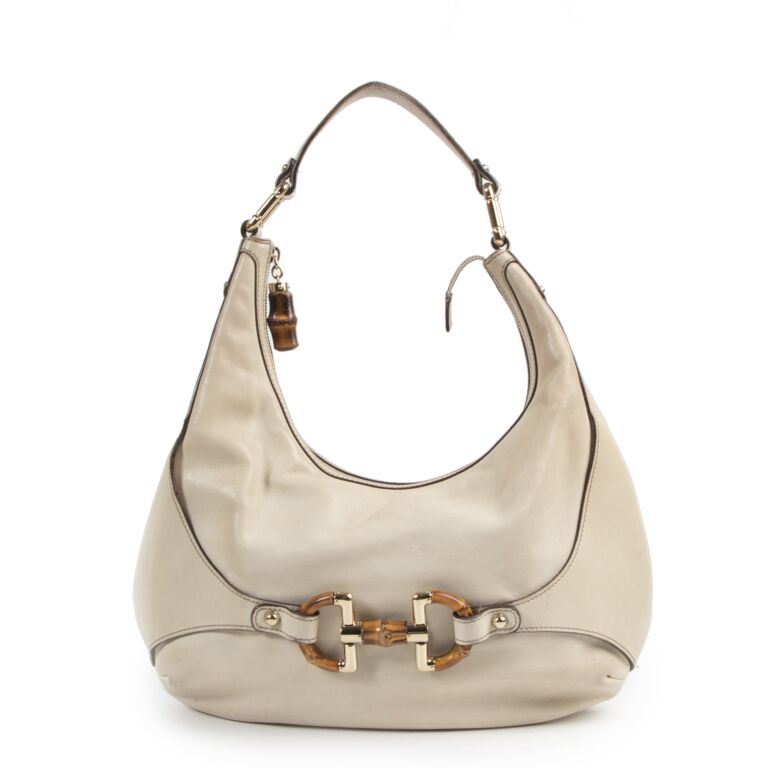 Gucci White Leather Amalfi Hobo Bag ○ Labellov ○ Buy and Luxury