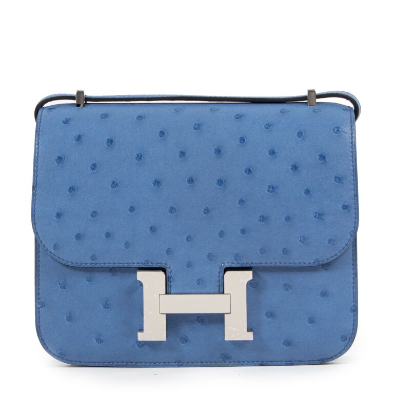 Hermes constance to go wallet in Blue Mykonos, very great