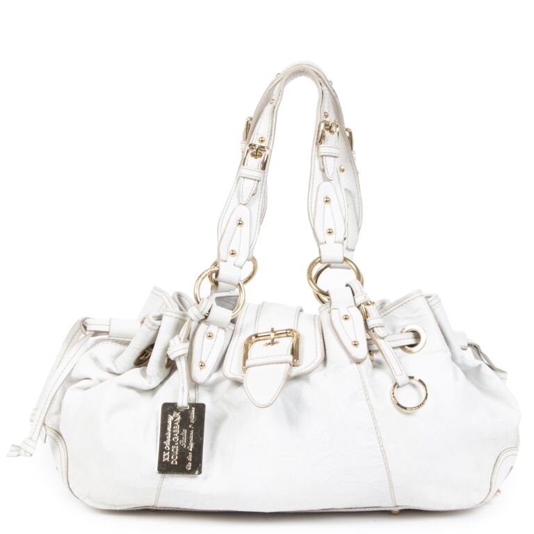 Dolce and gabbana outlet white bag