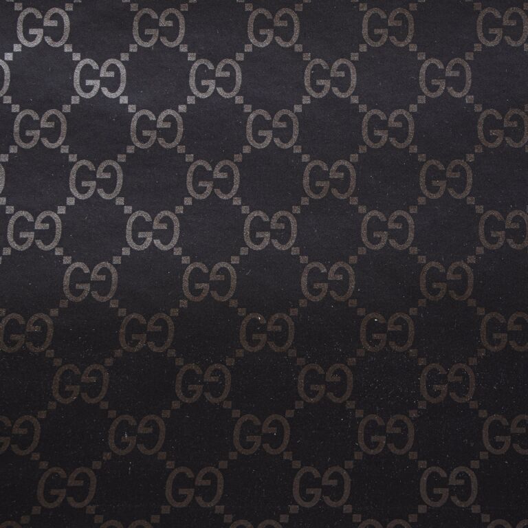 Gucci Guccissima Brown Logo Wallpaper - set of 2 Labellov Buy and Sell ...