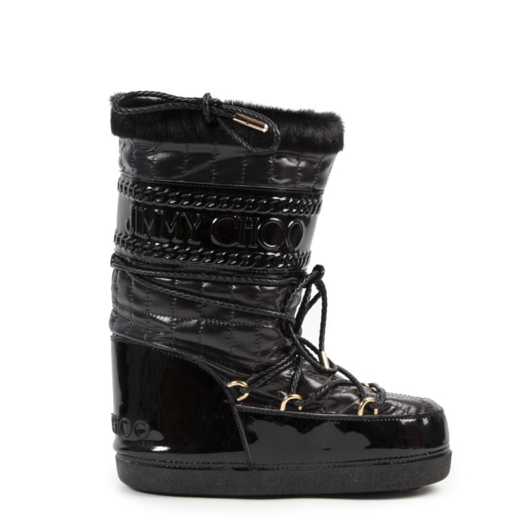 Labellov Jimmy Choo Black Patent Moon Boot Size 38 40 Buy And Sell Authentic Luxury Jimmy choo moon boots jimmy choo rosalie red croc jimmy choo rosalie replica jimmy choo rosalie sale jimmy choo rosalie pink. jimmy choo black patent moon boot size 38 40