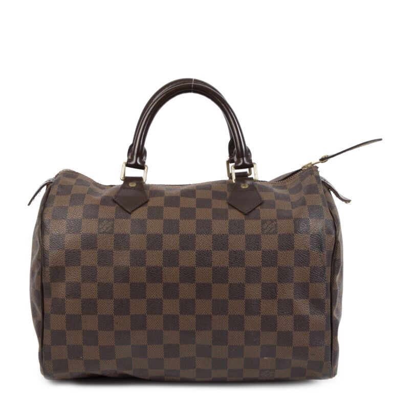 Authentic Louis Vuitton Speedy 30 Damier Ebene