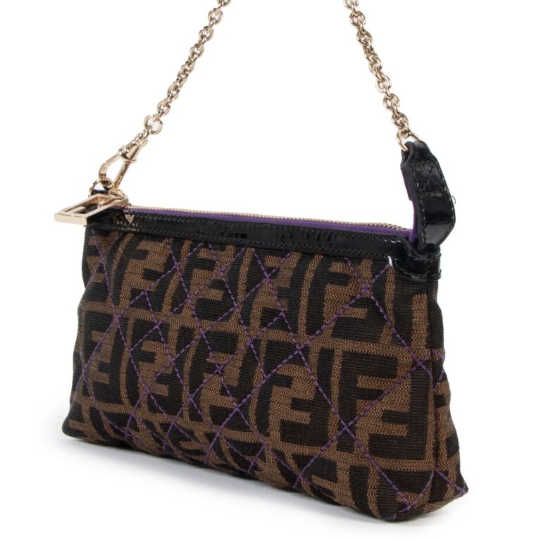 Fendi Fendi Zucca - Pochette - Canvas - Shoulder Bag