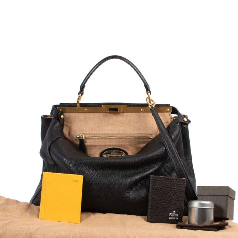 Black best sale fendi peekaboo