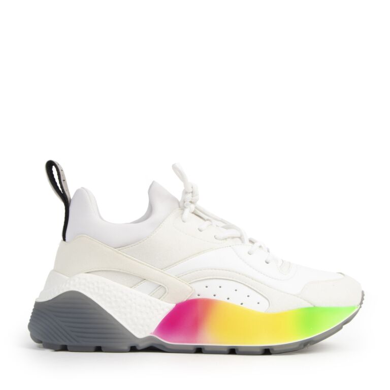 Stella McCartney Eclypse Rainbow Sneakers Size 37 Labellov Buy and Sell Authentic Luxury