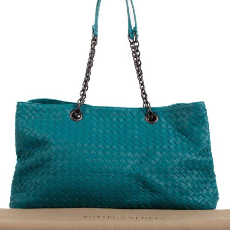 Bottega veneta shop chain leather tote