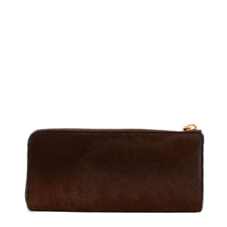 Miu Miu Leather Wallet | Brown | FARFETCH