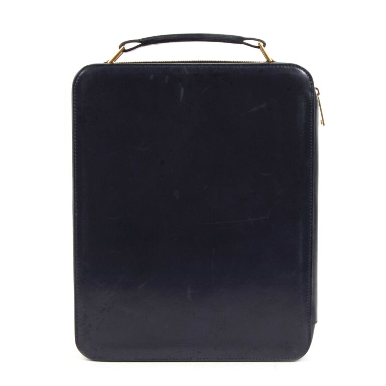 CELINE レザー iPadケース ブラック CELINE レザー iPadケース ブラック
