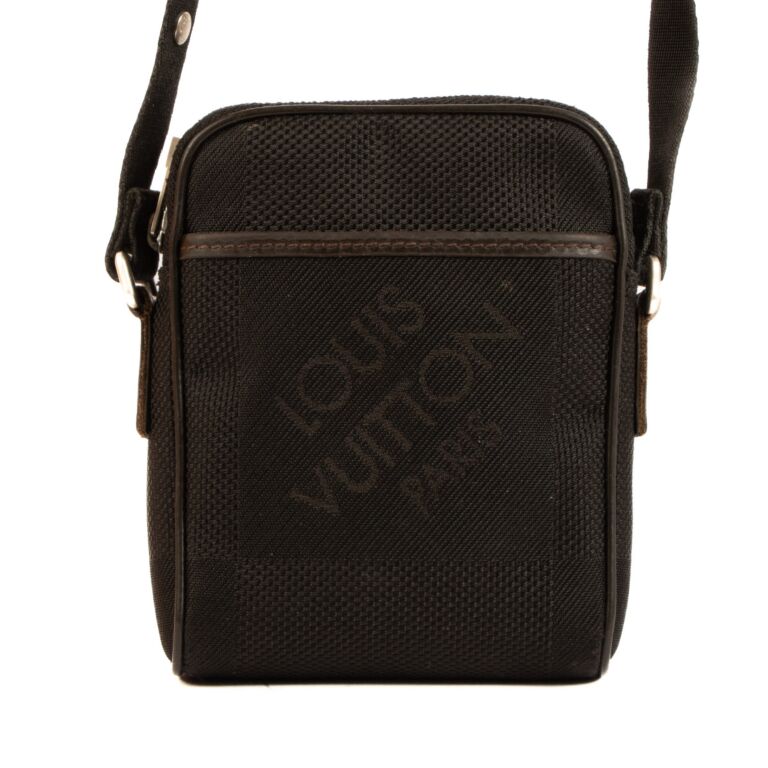 Louis Vuitton Vintage - Damier Geant Citadin - Black - Fabric