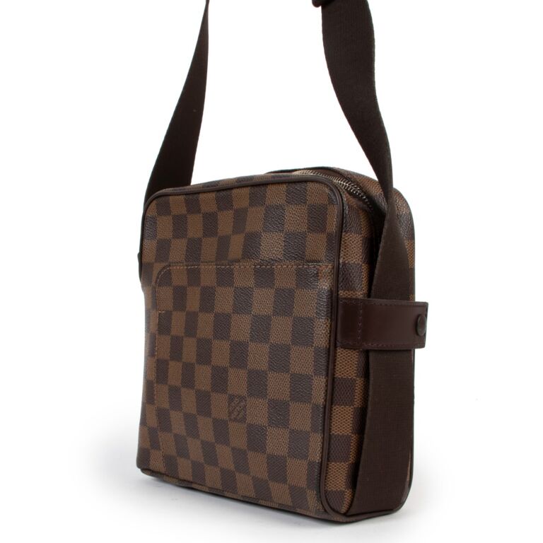 Louis Vuitton Olav PM Damier Ebene Messenger Bag ○ Labellov