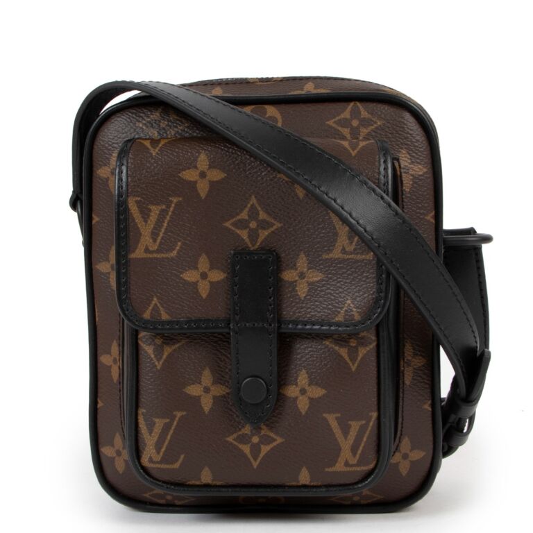 Louis Vuitton Christopher Wearable Wallet Macassar Monogram Canvas Brown  21493075