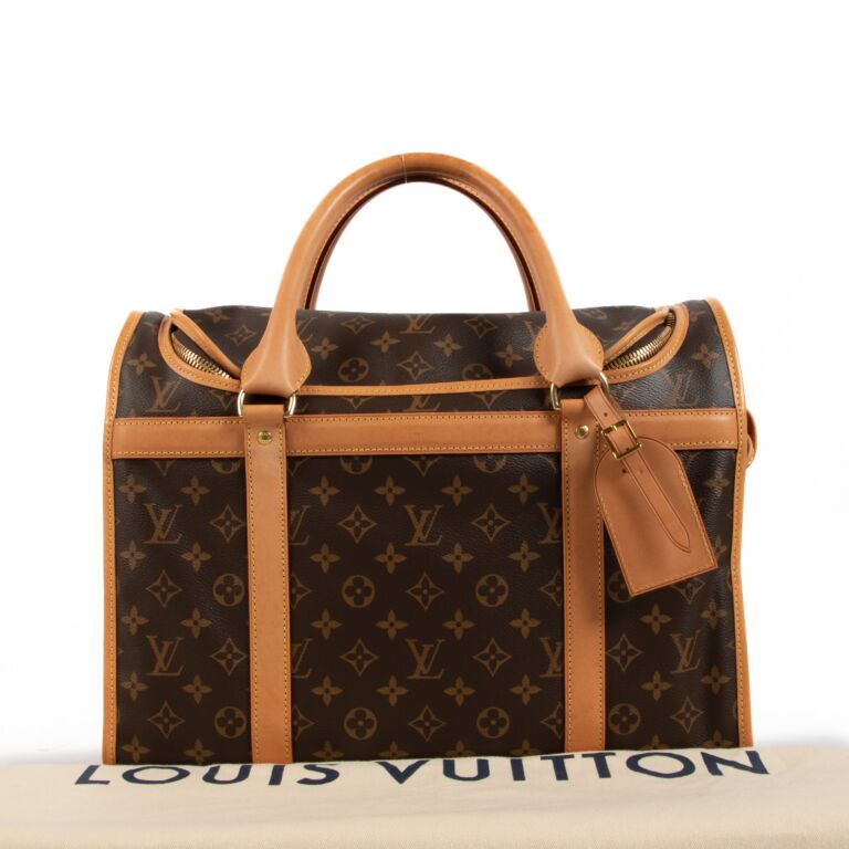 LOUIS VUITTON Monogram Dog Carrier 40 1191401