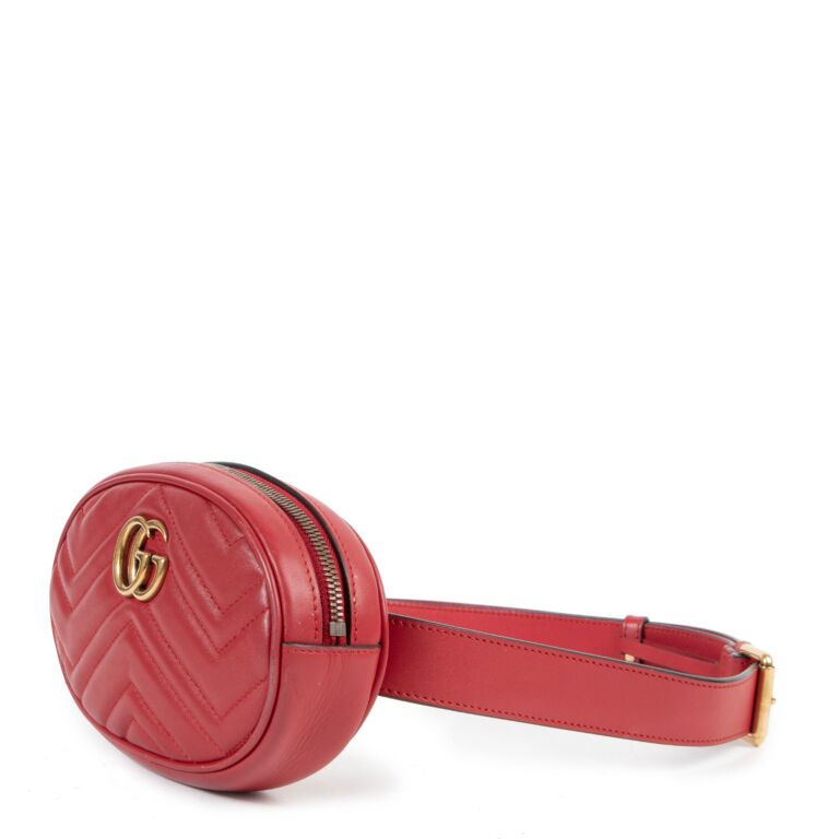 Red gucci belt bag shop