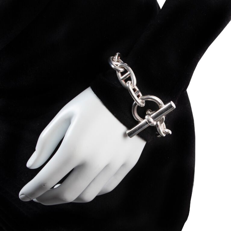 ◆希少◆エルメス Chaine d'ancre bracelet TGM Hermes Chaine D'Ancre TGM Bracelet | Consign of the Times ™