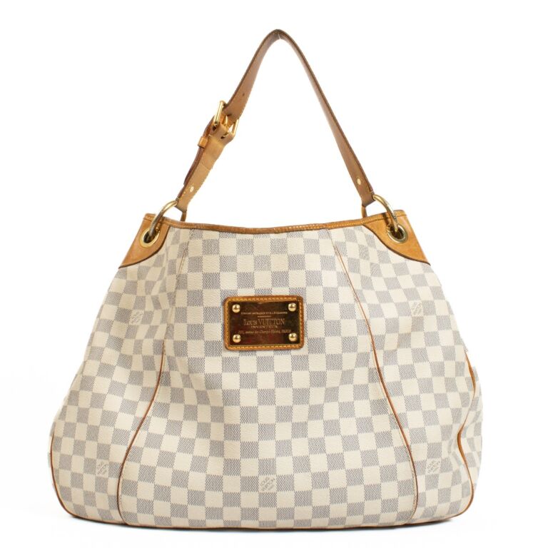 AUTHENTIC Louis Vuitton Galliera GM Damier Azur PREOWNED (WBA363) – Jj's  Closet, LLC