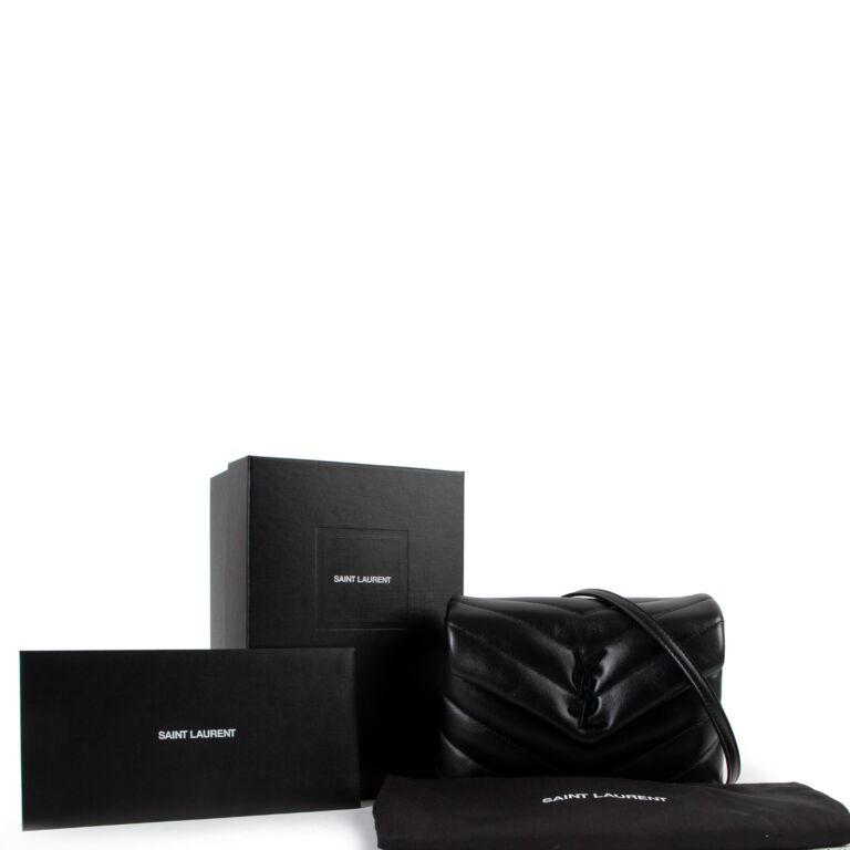 Saint Laurent Loulou Toy So Black Matelass Crossbody Bag