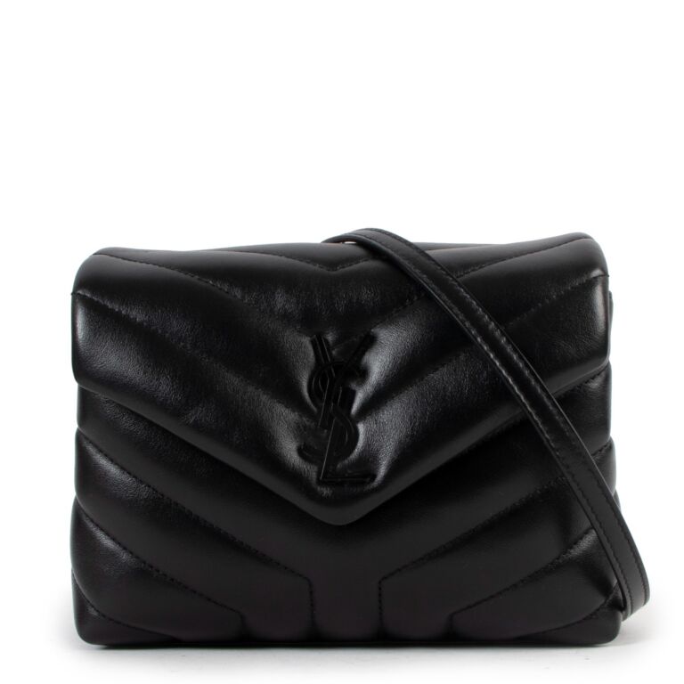 Saint Laurent Loulou Toy So Black Matelass Crossbody Bag