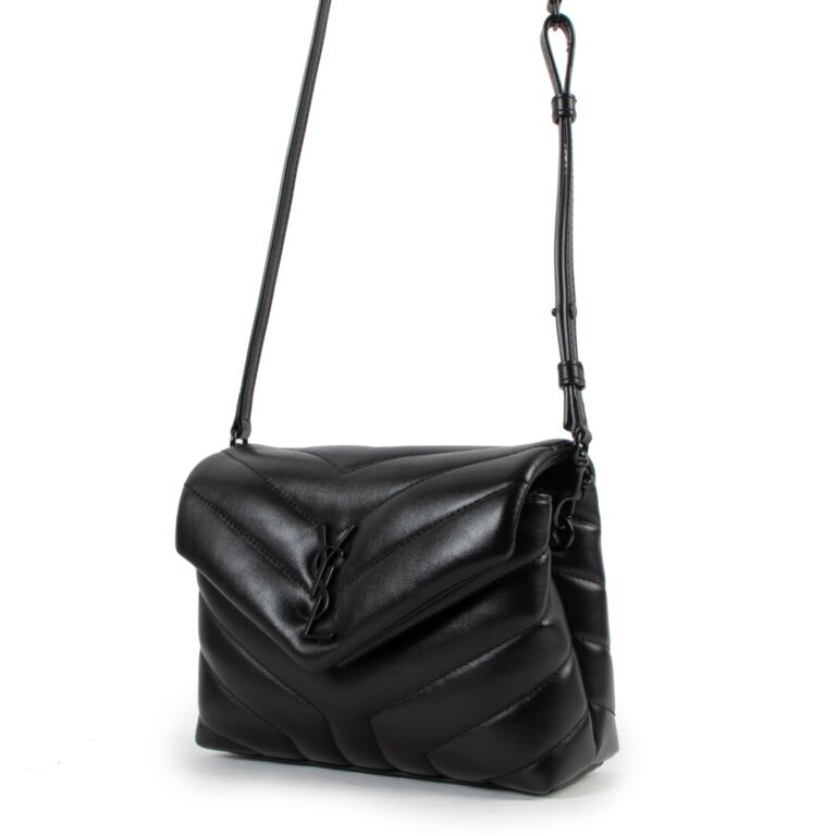 Toy loulou matelassé leather crossbody bag on sale