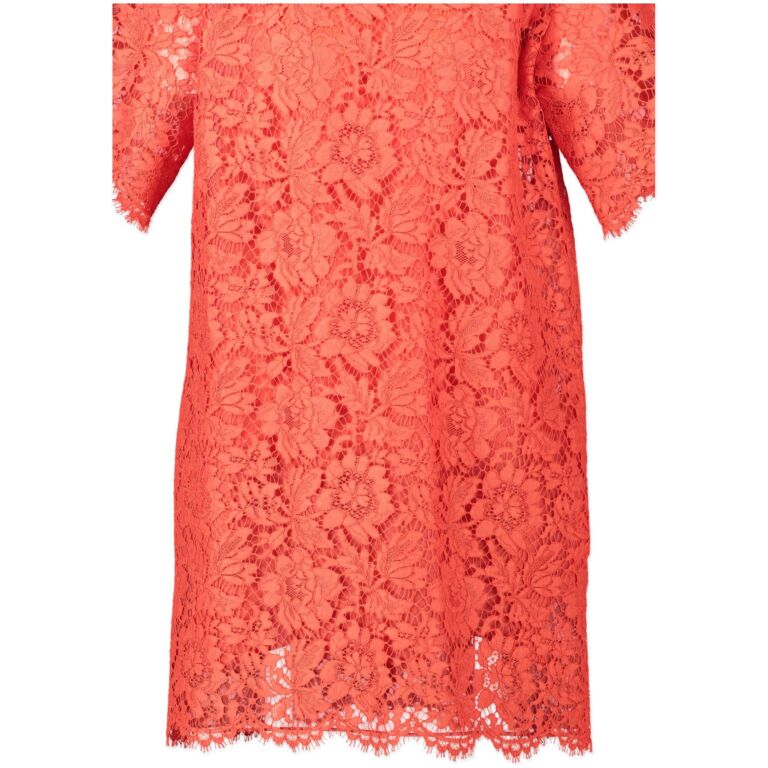 Valentino Red Lace Dress Size 40 Labellov Buy and Sell