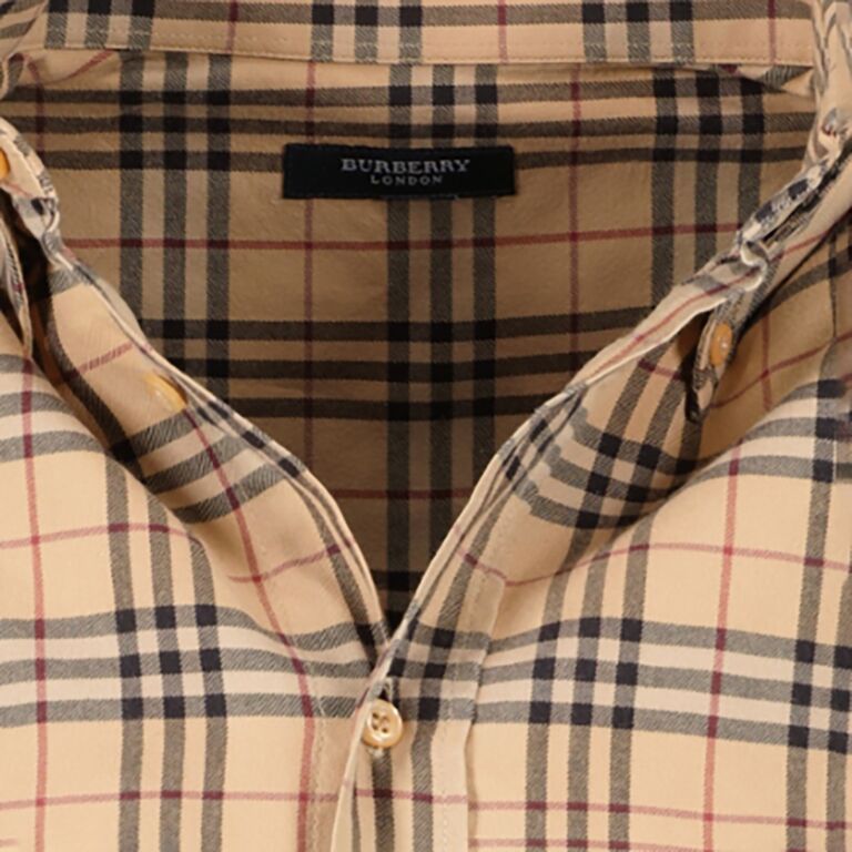 revidere klippe spektrum Burberry London Check Cotton Shirt ○ Labellov ○ Buy and Sell Authentic  Luxury