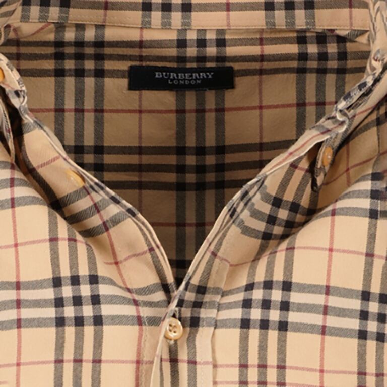Burberry London Check Cotton Shirt Labellov Buy and Sell