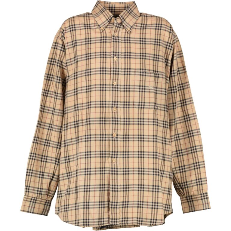 Burberry London Check Cotton Shirt ○ Labellov ○ and Sell Authentic Luxury