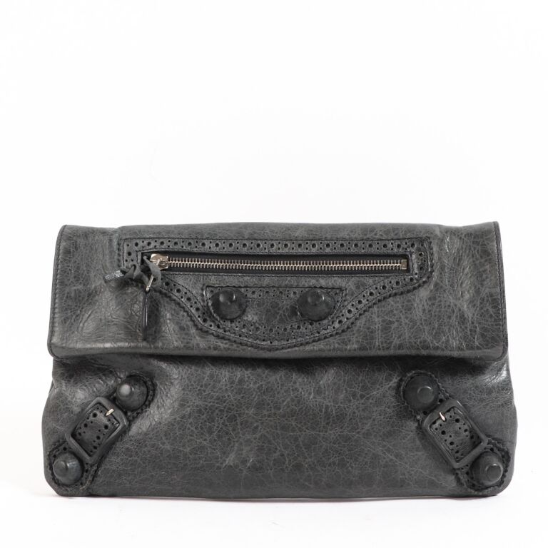 Balenciaga envelope clutch sale hot sale